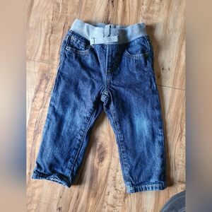 Toddler boy lined pants